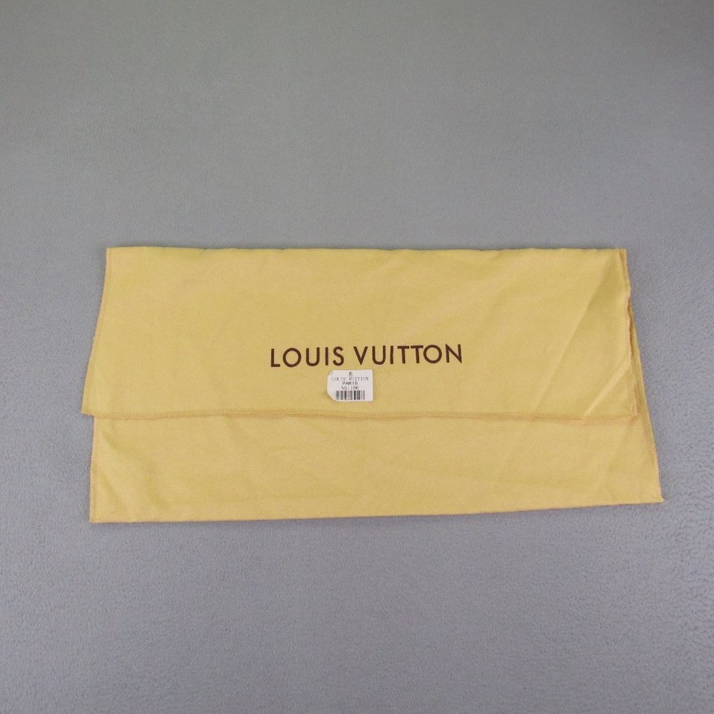 Louis Vuitton Dust Bag Yellow Envelope Fold Over 24" Wide